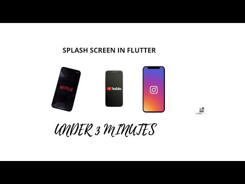 Splash screen in flutter 2024 with source code