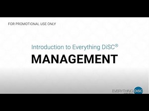 Everything DiSC® | Management | Introductory Video