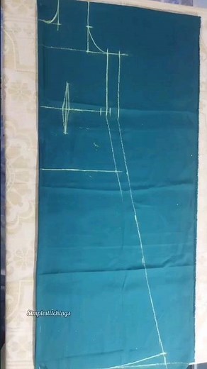 churidar cutting / easy method for beginners / A line churidar / Malayalam