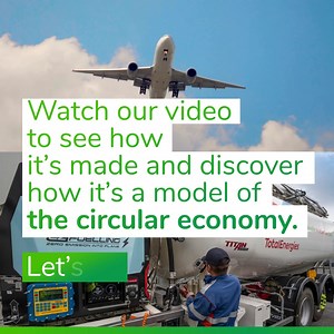SAF Production Find out more about sustainable aviation fuel (#SAF) and how we're developing an entire SAF production chain based on waste and residues sourced from the circular economy 👉 totalenergi.es/3q5ZaIb | TotalEnergies