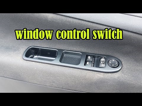 How to Replace the Window Control Panel on a Peugeot 207