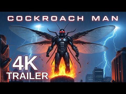 Cockroach Man (2026) – First Trailer | 4K Sci-Fi Movie Concept | Veo 3 Generated AI Trailer