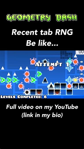 Recent tab RNG be like