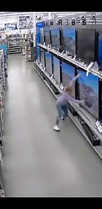 The $100,000 Oops: Entire Wall of TVs Crashes Down | Yellz
