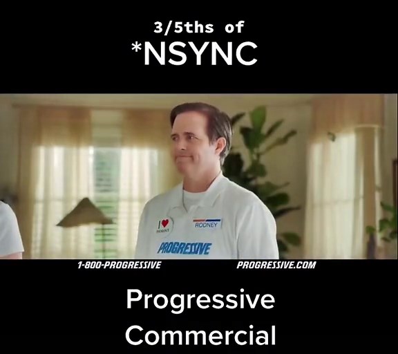 🤣🤣 #fyp #progressiveinsurance #commercial #nsync #nsynctiktok #nsyncfan #nsyncfanforlife #nsyncforever #nsyncforlife💕 #floprogressive @lancebass @iamckirkpatrick @joeyfatone