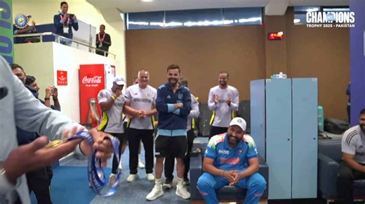 Dressing Room BTS | Fielder of the Match | ICC Champions Trophy 2025 | India vs Australia