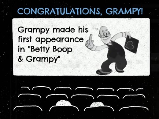 58K views · 2.6K reactions | 90 years ago today, Grampy danced his way onto the Silver Screen for the very first time in "Betty Boop and Grampy."  #bettyboop #grampy #animation | Fleischer Studios | Facebook