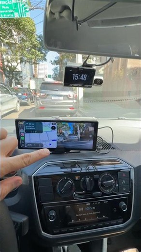 Multimídia de fácil instalação com câmera embutida!