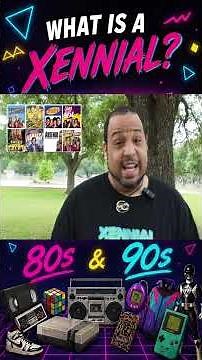 What is a Xennial? The truth about the in-between generation. Full video on my channel.#Xennial