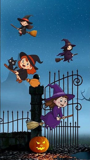 🎵 Spooky Finger Count Rhyme | Halloween Counting Fun for Kids 👻 | Learn Numbers 1–10