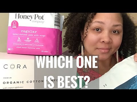 Details On The BEST Organic Pads & Tampons On The Market!!! [Review] #femininecare | JessALifestyle