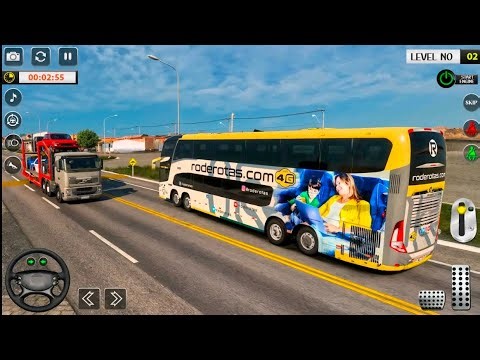 City Bus Simulator: Public Transport Games 3D 2025 -City Bus Driving Euro Bus Game Android Gameplay