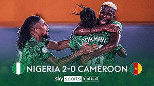 Nigeria 2-0 Cameroon | AFCON highlights