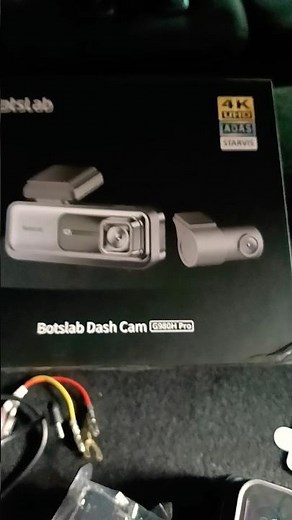 BotLsab dash cam G980H Pro installation on hyrider ev