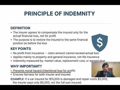 2 Principles of Insurance Explained | Easy & Clear English | presentation| Rajshahi University