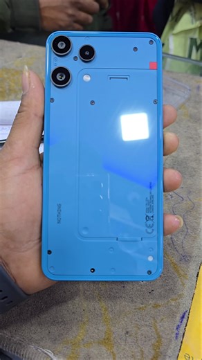 Nothing Phone 3a Lite Blue First Look #shotrs