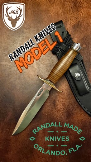 Randall Made Knives Model 1 7" Stainless / #randall #customknives #bowieknife #fightingknife