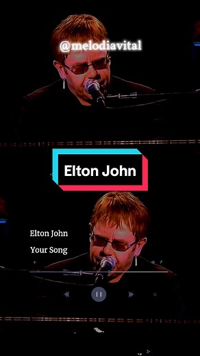 Elton John - Your Song (1970) Lyrics Video