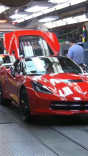 Inside the Chevrolet Corvette Production Line