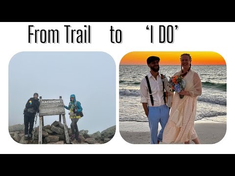 We Met on the Appalachian Trail | Wedding Day Vlog @morehikeslessworries24