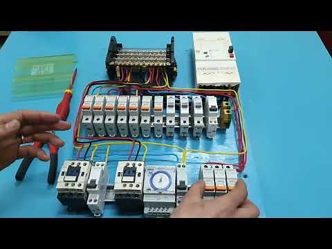 Installation facilement un tableau électrique de répartition triphasé 380v # 380v لوحة كهرباء