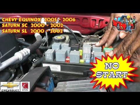 Chevy Equinox Pontiac Torrent Saturn SC SL SW Vue No Start Does Not Crank