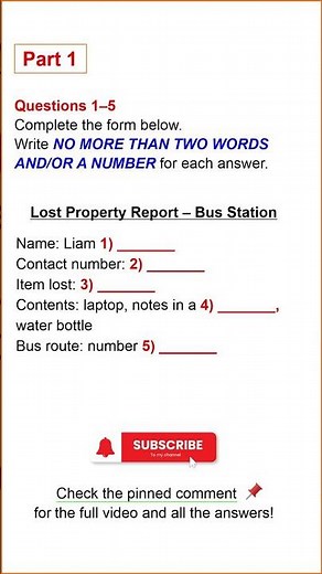 idp - IELTS Listening Practice Test 103 with Answers #ieltslistening #ieltspreparation