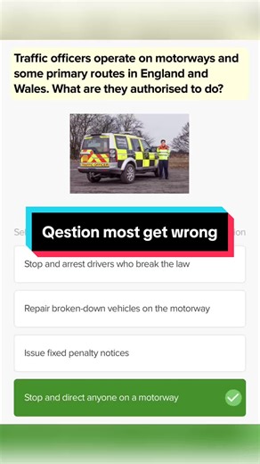 Nearly everyone gets this Question wrong on their theory test! #driving #theory #lessons #drivingtest #drivinglessons