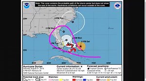 52K views · 674 reactions | Saturday evening video update on Hurricane Dorian, still a Threat to Southeast US | Tropical Tidbits | Facebook