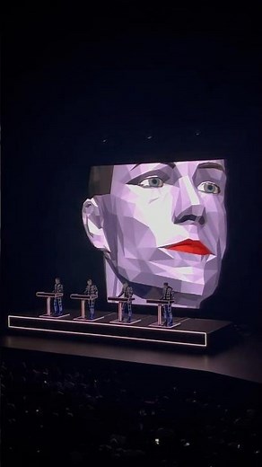 【KRAFTWERK ②東京有明公演2026🗼】これが世界最高峰の電子音楽による聖域⌨️ 📟 ⚡️ 🤖#short#shorts#Kraftwerk#クララフトワーク#テクノ#Techno