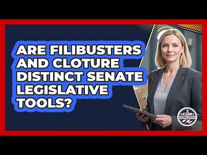 Are Filibusters And Cloture Distinct Senate Legislative Tools?