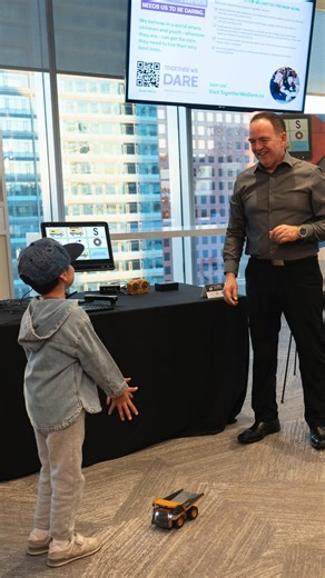 20 reactions | Together We Dare Honourary Chair Rehan reports live from Tech Demo Day, where Bloorview Research Institute scientists demonstrated how they're daring to change the face of pediatric disability care in Canada through tools that help kids communicate, play and grow. Learn more at: https://bit.ly/4hrJpBA #TogetherWeDare | Holland Bloorview Kids Rehabilitation Hospital | Facebook