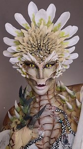 Day 20 on the Halloween countdown.. my favorite Dragon Queen! #dragon #makeup #halloween #kingsandqueens | Kristin Ker Anderson