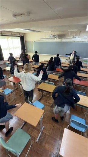 Epic Classroom Flash Mob! 🎒🔥 Students & Teacher Dance Challenge #korean #shortsvideo #btsarmy #bts