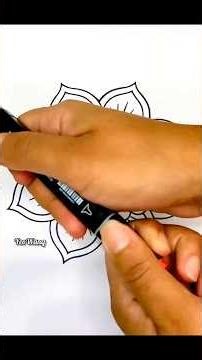 Satisfying ASMR | Coloring fun Sketch for Ultimate Calm #ASMR #ArtTherapy #Relaxing #Sounds #art