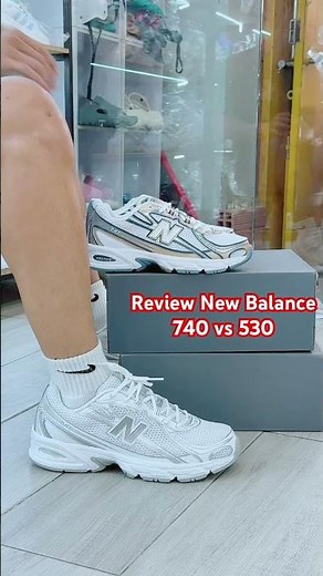 Review Giày New Balance 740 vs 530 2 đôi giày hot trend #trungsneaker #giaychinhhang #newbalance