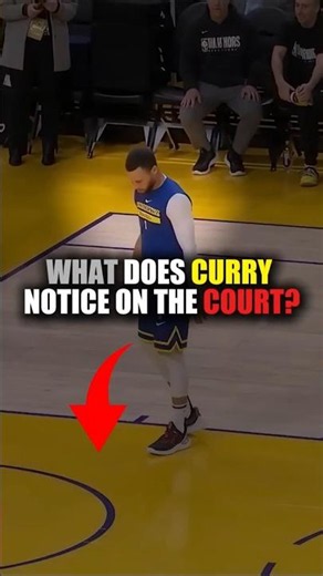 Stephen Curry Didn't Let a Dead Spot Stop Him