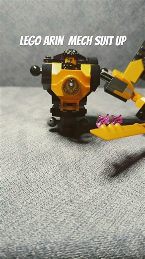 Arin mech suit up #lego #ninjago