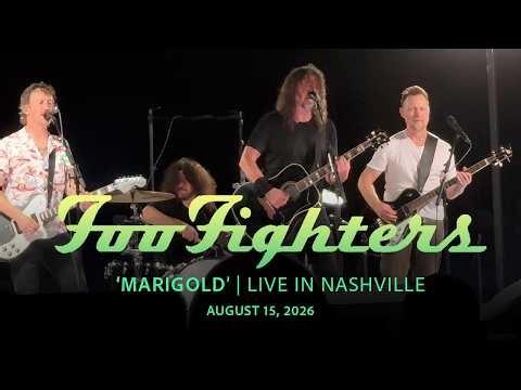 Foo Fighters Perform 'Marigold' in Nashville, TN | 8.15.26 - Nissan Stadium