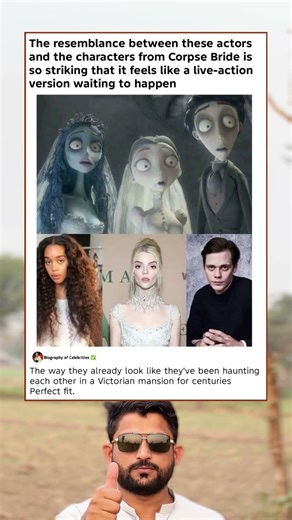 ​Corpse Bride LIVE-ACTION CASTING REVEALED?! 😳 #TimBurton