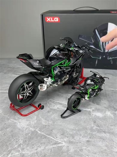 Realistic Motorcycle Model with Working Lights and Sounds
