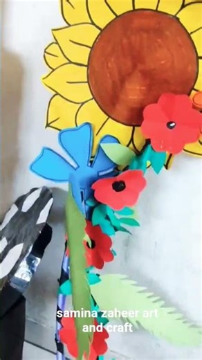 Blooming creativity on a chart 🩷️🌸 simple flower chart for projects#crafts #craftideas