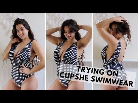 SPRING CUPSHE SWIMWEAR TRY ON!