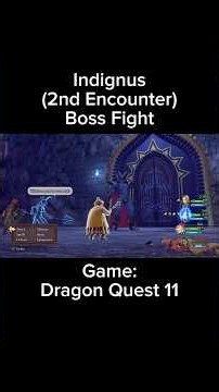 Indignus Boss Fight (2nd Encounter) (Dragon Quest 11) #boss #bossfight #rpg #jrpg #dragonquest #ps5