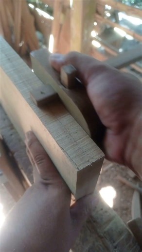 penggaris terbuat dari kayu #woodworking #wood #diy #satisfying #art