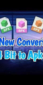 How to convert apk 64 bit to apk 32 bit
