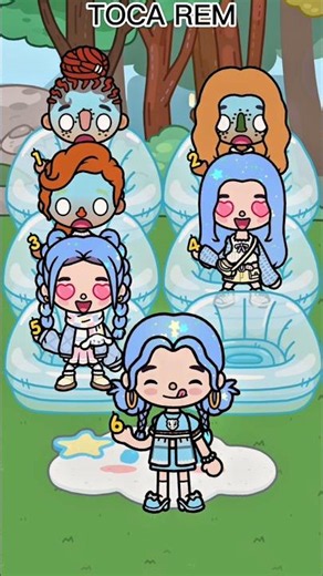 Team A or B ? Comment your favourite Team? 🩵✨#tocaboca #tocalifeworld #tocalife #shorts