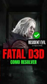 How to Fix Fatal D3D Error in Resident Evil Requiem on PC