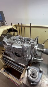 Two type 4 engine cases line bored to accept oversize bearings. 95 out of 100 these old cases needs line boring to have a new life. Don’t leave this step out on your rebuild. We can help you with line boring of type 1, type 4, Porsche 356/912/914 and 911 engines. Contact us via gbot.dk #porsche914 #aircooledvw #vanlife #vwbelgium #classicporsche | GetBackOnTrack