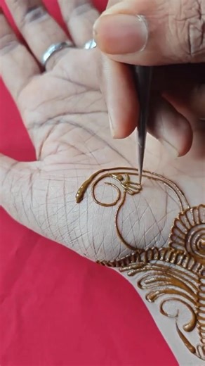 Anjali Mehandi Artists on Instagram: "Follow for more simple mehndi designs and tutorials . . . . . . . . . . . #mehandidesign #instagood #reels #mehandi #viral #viralreels #reelsinstagram #viral #viralreels #mehndi #hennamahandi #reelitfeelit"